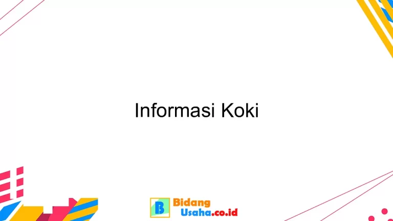 Informasi Koki