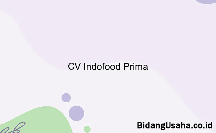 CV Indofood Prima