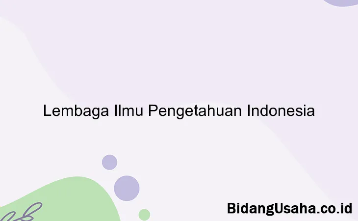 Lembaga Ilmu Pengetahuan Indonesia