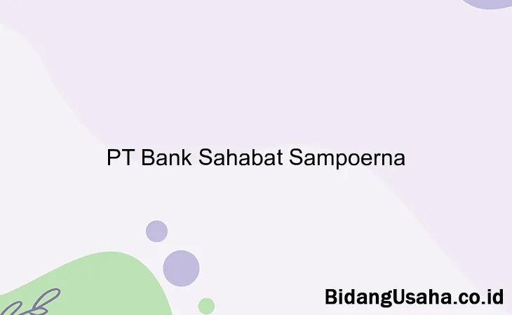 PT Bank Sahabat Sampoerna