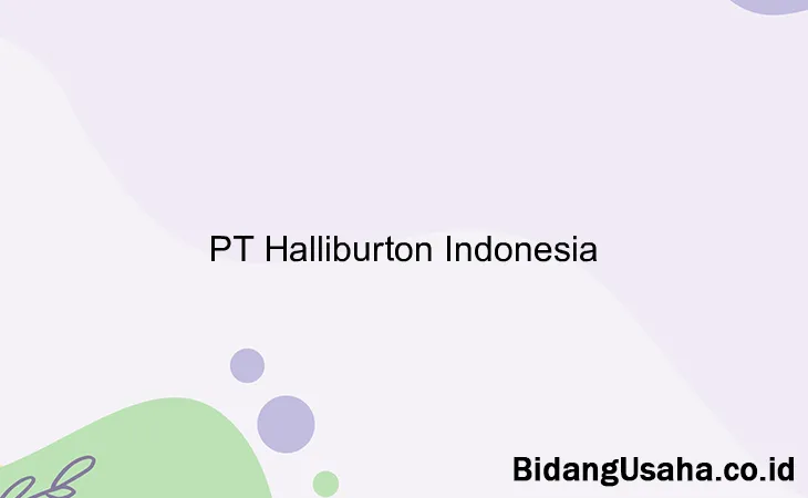 PT Halliburton Indonesia