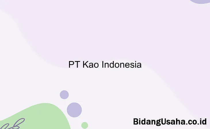 PT Kao Indonesia