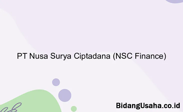 PT Nusa Surya Ciptadana (NSC Finance)