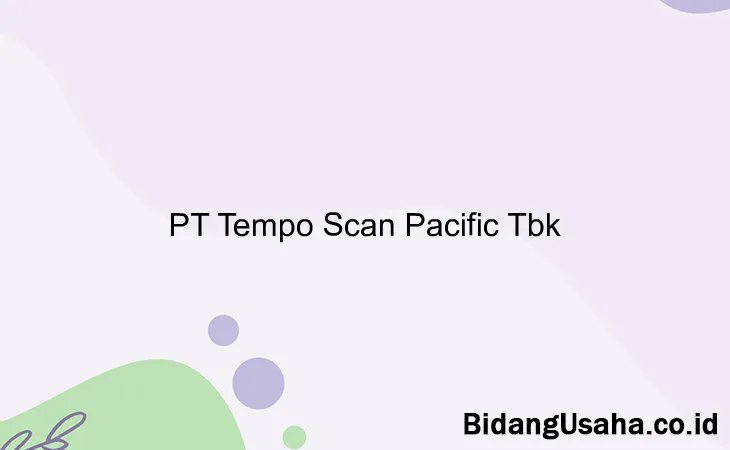 PT Tempo Scan Pacific Tbk