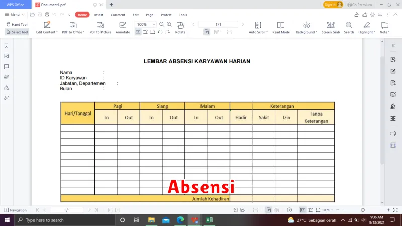 Absensi