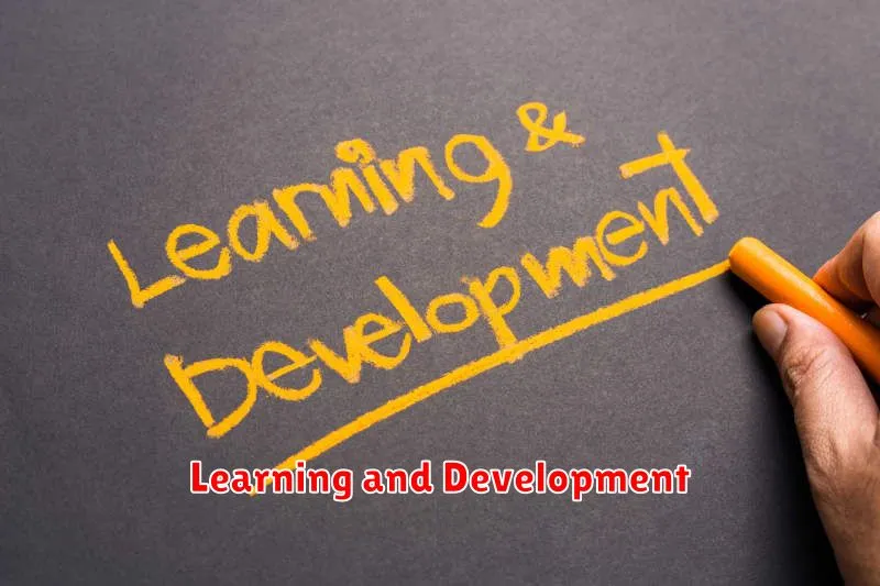 Learning and Development