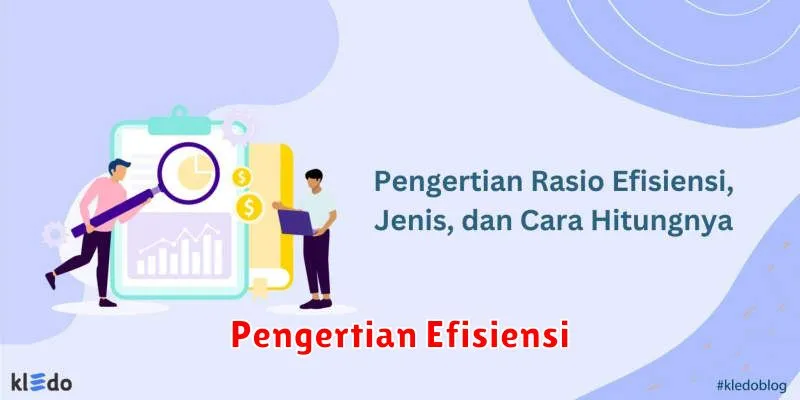 Pengertian Efisiensi