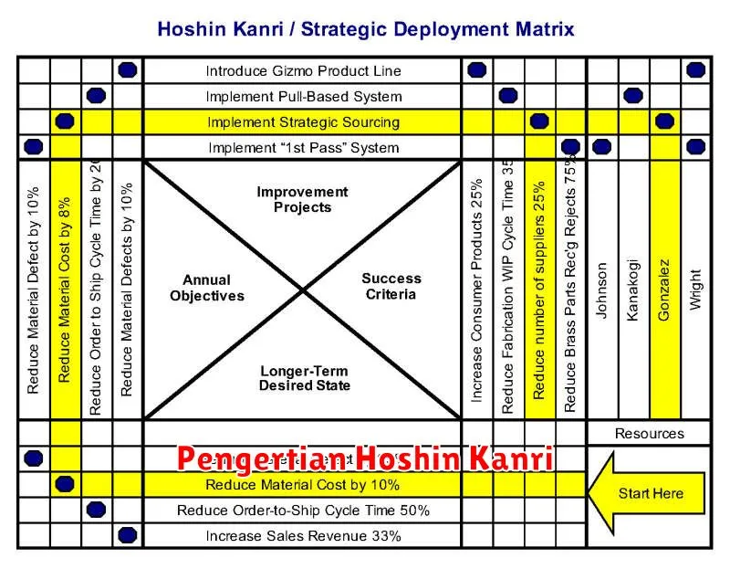 Pengertian Hoshin Kanri