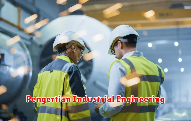 Pengertian Industrial Engineering