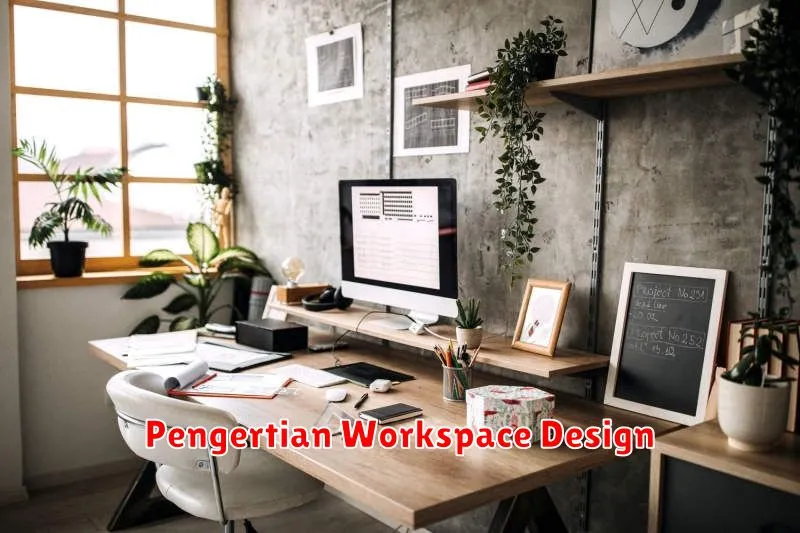 Pengertian Workspace Design