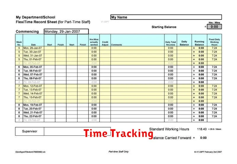 Time Tracking